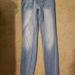 Justice denim jeggings
